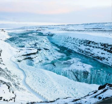 sneeuwschoenwandelen in ijsland