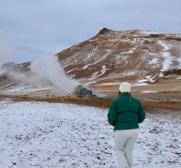 ijsland winter vulkanische natuurgebieden