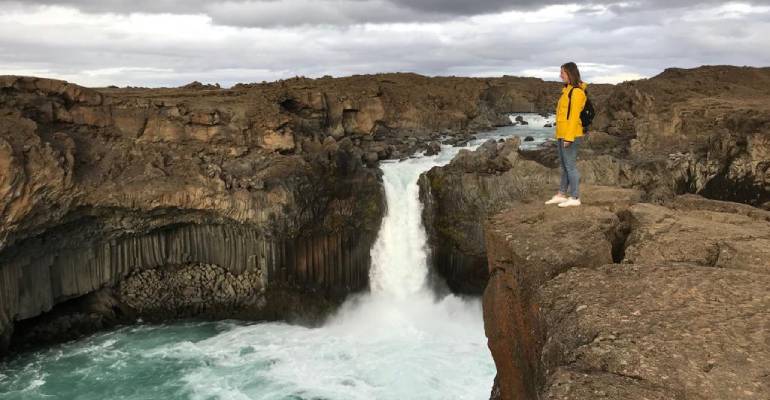 Waterval in IJsland