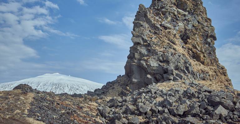 snaefelsjokull gletsjer