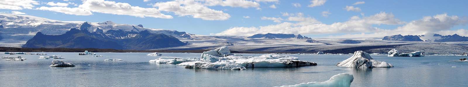 Jökulsárlón gletsjermeer, de grootste van IJsland