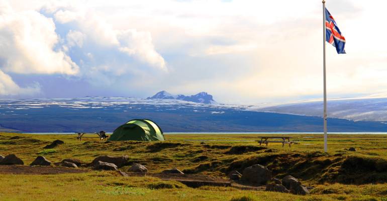 Kamperen in IJsland