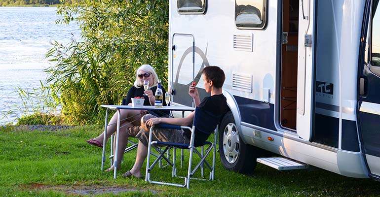 Genieten in camper Scandinavië rondreis