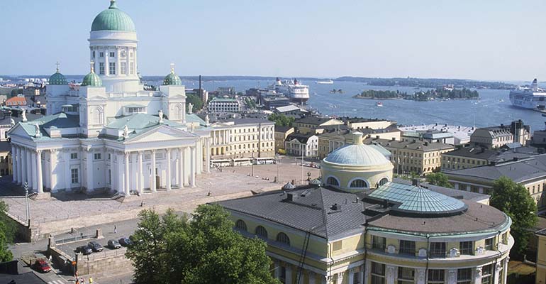 Senaatsplein in Helsinki
