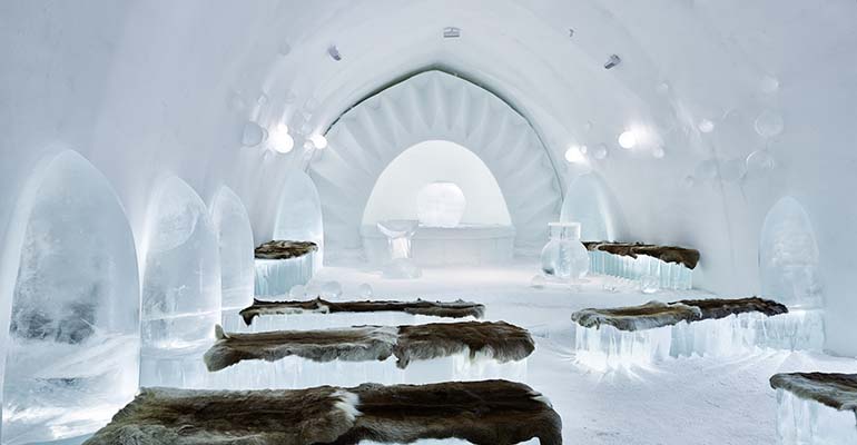 Icehotel in Zweden
