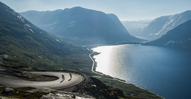 Mountainbiken in Noorwegen