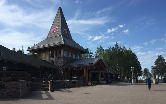 santa claus village rovaniemi lapland