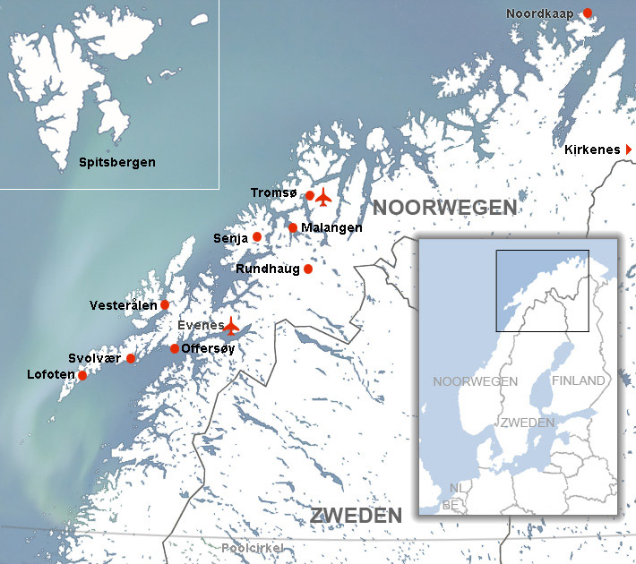 vakantie noorwegen winter