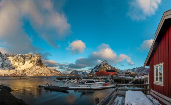 Noord-Noorwegen winter