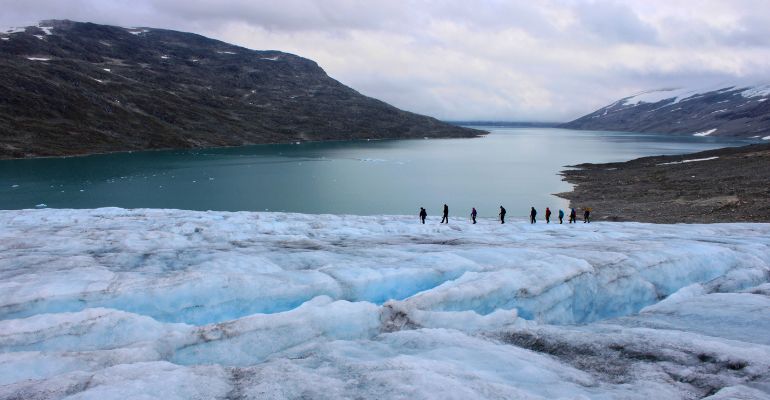 Gletsjerwandeling met gids in Noorwegen