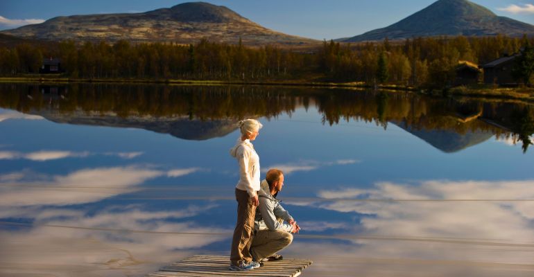 Rondane landschap Noorwegen
