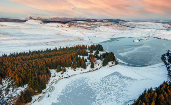 vakantie in de winter naar Schotland