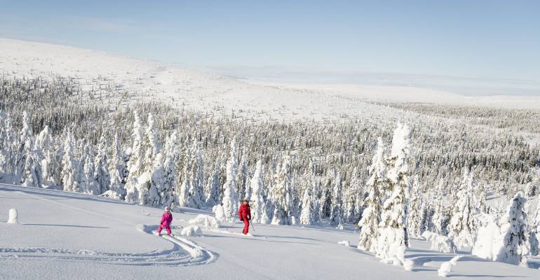 Wintersport in Dalarna