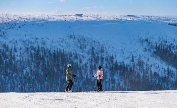 Wintersport in Zweden