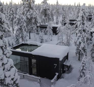 bijzondere overnachtingen in Lapland