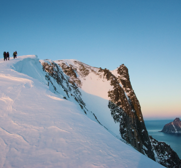 Senja in de winter