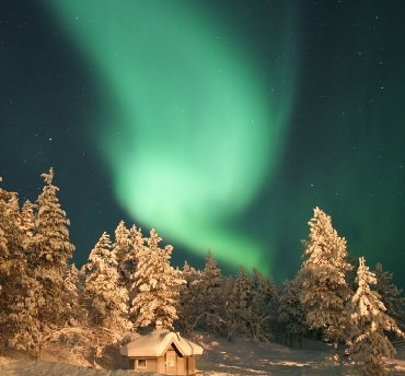 Noorderlicht spotten in Lapland